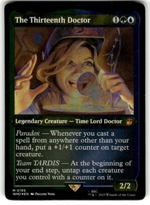 The Thirteenth Doctor (Display Commander) - Thick Stock octor Who Foil  MTG - Picture 1 of 2