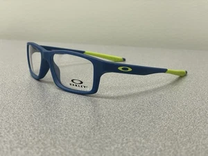 Montatura occhiali da vista Oakley Crosslink XS OY8002-0449 raso blu navy 49-14 122 bambini - Foto 1 di 8
