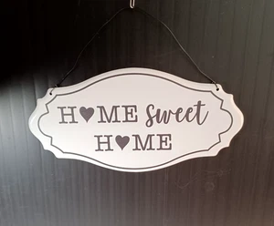 HOME SWEET HOME - Targa insegna per interni arredamento casa - TUTTO - Foto 1 di 2