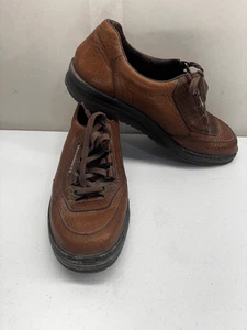 Zapatos para hombre Mephisto Runoff Air Jet System cuero marrón EE. UU. 14 hechos en Francia - Imagen 1 de 9