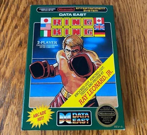 circle seal Ring King complete in box nintendo nes original game - Picture 1 of 9