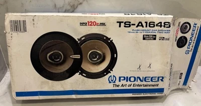Pioneer: TS-A1648 6.5" 120W Flush-mount Coaxial 2-way Car Speaker | NOB - Image 1 of 2