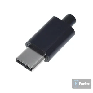 USB-C Stecker mit Gehäuse zum Selberlöten für DIY Arduino Elektronik Projekte - Bild 1 von 5