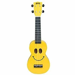 Mahalo Soprano Ukulele Art Series U-Smile Yellow G6Bh9Ry - Picture 1 of 1