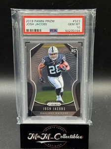 2019 Panini Prizm #323 Josh Jacobs Raiders Packers RC PSA 10 - Bild 1 von 2