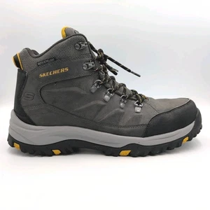 Skechers Relaxed Fit Boot Mens 11.5 Hiking Trail Work Water Repellent - Picture 1 of 14