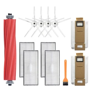 Aspirapolvere Rullo Spazzola Laterale Filtro Spazzola Sacchetto Polvere per Pulitore Roborock S7 - Foto 1 di 22