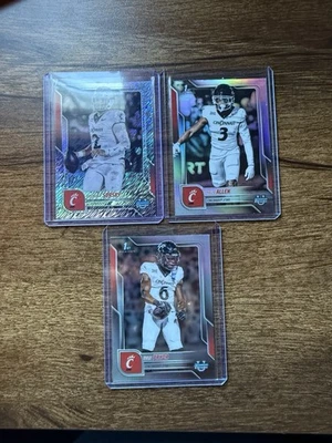 2025 Bowman U Chrome Cincinnati Lot-Sorsby, Allen, Pryor - Image 1 of 2