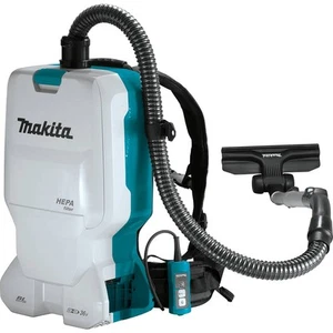 Makita XCV17Z 18V X2 LXT 1.6 Gallon Backpack Dry Vacuum - Picture 1 of 10