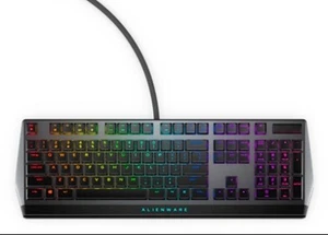 Alienware Cherry Low Profile RGB Mechanical Gaming Keyboard AW510K-G-WW Dark - Picture 1 of 5