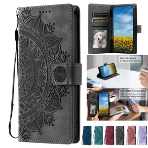 For LG K40 V30 Q60 K50 Pattern Flip Stand Shockproof Leather Wallet Case Cover - Picture 1 of 18
