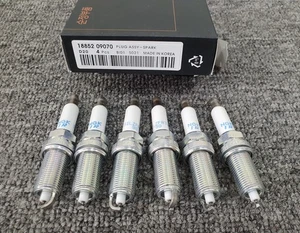 OEM 18852-09070 PLUG ASSY-SPARK 6Pcs for Hyundai Genesis G70 2019~2024 *3.3L Gas - Picture 1 of 11