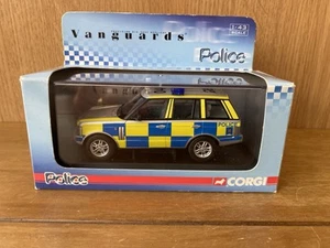 Modellino Corgi Vanguards 1:43 VA09601 Range Rover Lancashire Constabulary - Foto 1 di 5