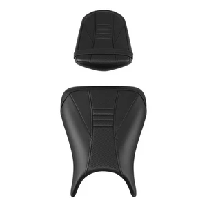 Asiento de conductor pasajero negro apto para Yamaha YZFR6 2003-2005 YZFR6S 2006-2009 - Imagen 1 de 12
