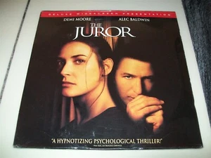 THE JUROR 2-Laserdisc LD SET WIDESCREEN FORMAT BRAND NEW RARE ALEC BALDWIN STARS - Picture 1 of 2