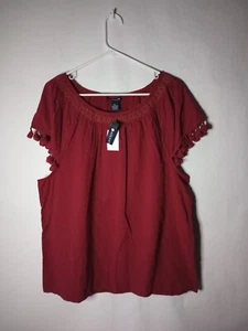 Camicia a tunica da donna marrone nuova con etichette Architect taglia XL - Foto 1 di 8
