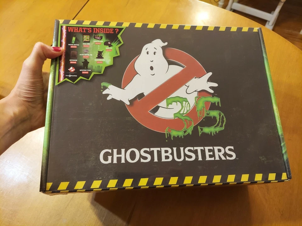 Culturefly Ghostbusters 35th Anniversary Collector's Box open box