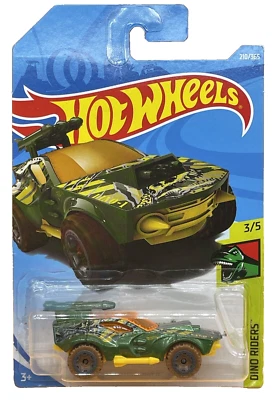 Tarjeta larga Hot Wheels Sting Rod II - Dino Riders 3/5 | 2018 | Diecast 1:64 | Nueva Foto 1 de 4