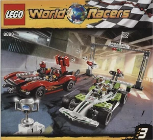 Lego World Racers # 8898 Wreckage Road - instrucciones de construcción (¡sin piedras!) - Imagen 1 de 1