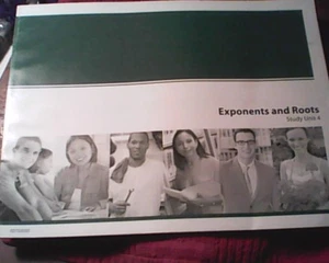 Homeschooling Penn Foster Exponents and Roots Study Unit 4 - Picture 1 of 1