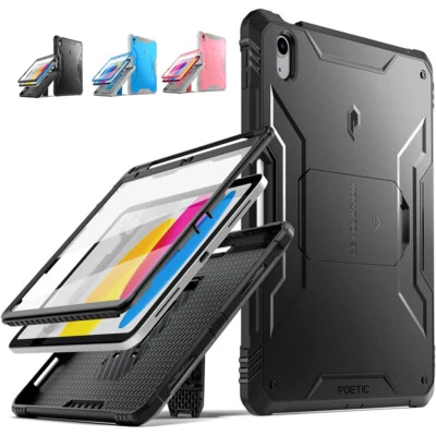 For iPad Pro 11 / Pro 12.9 2021 iPad 10.9 2022 Tablet Case Cover with Kickstand - Image 1 of 4