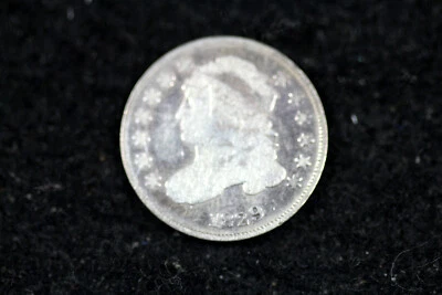 Монета номиналом 10 центов ESTATE FIND 1829 с крышкой #D18211 - Изображение 1 из 2