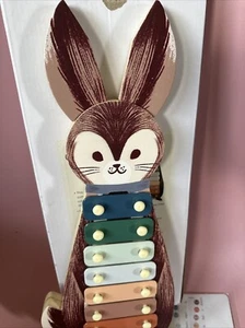 Mary & Martha Kids Woodland Friends Wood Xylophone Educational Toy Music Holiday - Picture 1 of 12