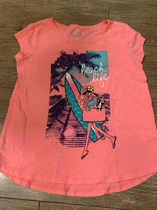 Girls SO shirt pink size 10 - Picture 1 of 1