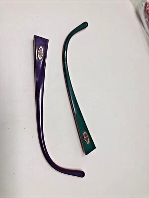 Authentic Temple Replacement PARTS CHRISTIAN DIOR 2349 80 GREEN PURPLE 2188 - Image 1 of 4