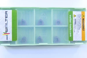NEW BOX ( 10 PCS ) WALTER WOMX040304-D57 WXP40 TICN DRILL CARBIDE INSERTS TOOLS - Picture 1 of 4