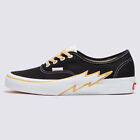 New Vans Authentic Bolt Black/Yellow Sneakers Low-Top Shoes 2023