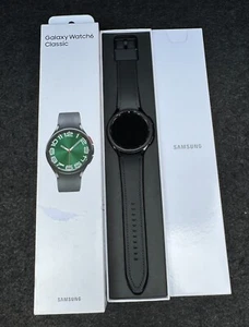 Reloj inteligente clásico Samsung Galaxy Watch6 47 mm negro SM-R960NZKAXAA - Imagen 1 de 1