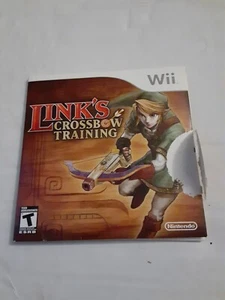 Nintendo Wii Links Crossbow Training Zelda Complete CIB Manual Game Case - Picture 1 of 6