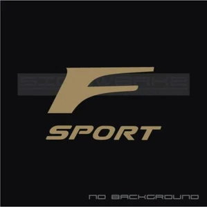 F Sport sticker decal tuning racing jdm toyota rcf isf lexus frs Pair - Bild 1 von 14