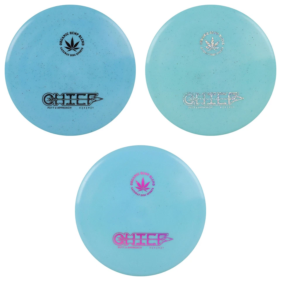 Gateway Disc Golf Diamond Hemp Chief Putter 3/3/0/1 - Choose Exact - Image 1 of 1