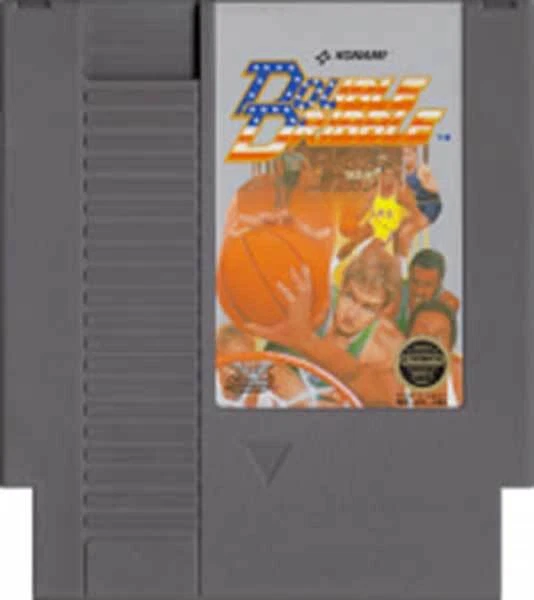 Double Dribble Basketball - NES Nintendo Game - Image 1 of 1