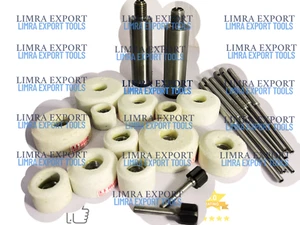 Sioux 12 Pcs Set With 6 Pcs Pilots Valve Seat Grinding Wheels + 2 x Stone Holder - Picture 1 of 11
