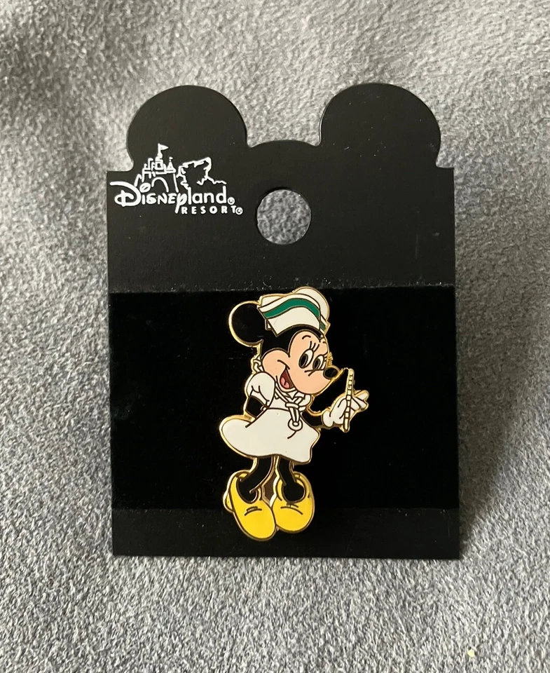 Disney Minnie Mouse Pin Nurse Uniform Disneyland Resort Anaheim
