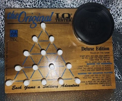 1976-Dalton, Georgia- Venture Mfg. Co. Inc.-The Original IQ Tester Game (W) - Image 1 of 3