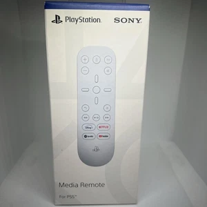 Sony Playstation PS5 Media Remote - White - Picture 1 of 3