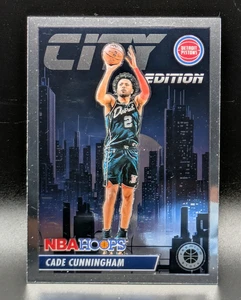 Cade Cunningham 2023-24 Panini Hoops Premium Stock City Edition #29 Pistons - Foto 1 di 2