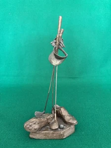Mark Hopkins Bronze Golf 10” Sculpture “Clubs” Limited Edition-1989. - Picture 1 of 14