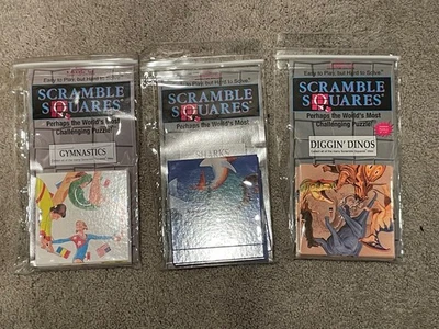 Cuadrados B Dazzle Scramble: rompecabezas de 9 piezas (paquete de 3) Foto 1 de 4