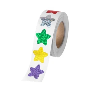 Star Stickers Roll 500Pcs/Roll for School Kids Reward Behavior Chart - Picture 1 of 6