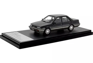 Minicar 1/43 Nissan Langley 4 Door Sedan Gt Twincam 1988 Black Grey Metallic Hig - Picture 1 of 5