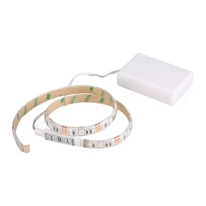2X(RGB flexible LED Light Strip  IP65 15leds DC5V with Controller5022 - Picture 1 of 5