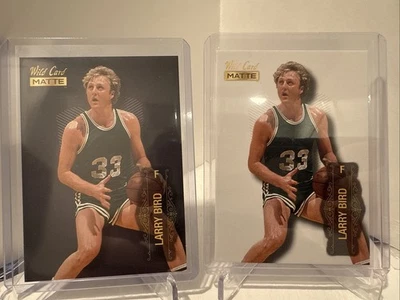 2022 Wild Card Matte - Larry Bird MB-51 - (1) Black & (1) White - Image 1 of 3
