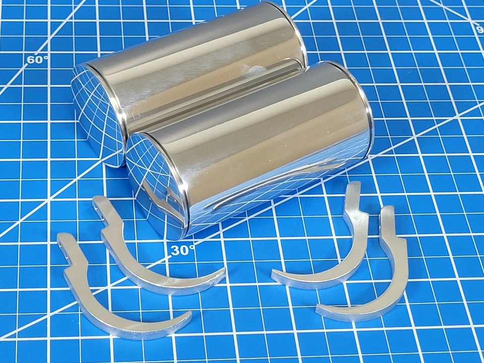 4 inch Fuel Gas Tank + J Mount Tamiya R/C 1/14 King Grand Hauler Globeliner - Image 1 of 4