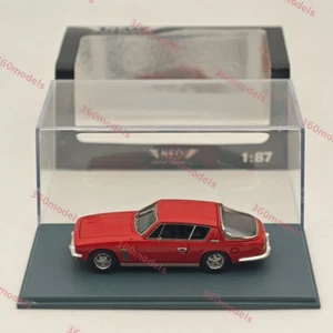 NEO SCALE MODELS 1/87 Jensen Interceptor III Red Resin Car Limited Collection - Imagen 1 de 6