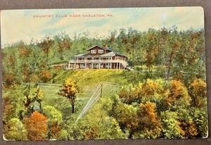 Hazelton PA View of the Country Club near Hazelton SHIPS FREE - Foto 1 di 2